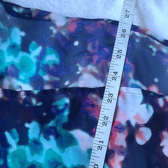 A.N.A. Hi-Low Tunic | Cuffed Sleeve | Sheer Blouse | Women's Size Small - Picture 4 of 9